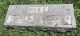 Seybourn R & Louise E (Jones) Pike Gravestone
